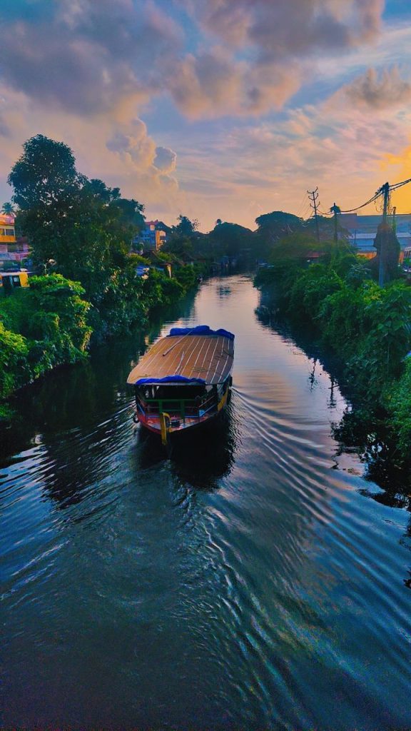 Allapey backwater
